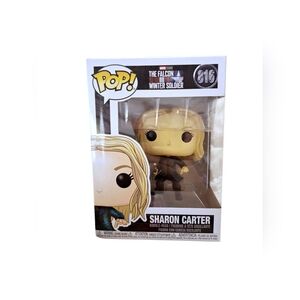 *NEW!* Marvel Studios The Falcon Winter Soldier Sharon Carter Funko Pop #816